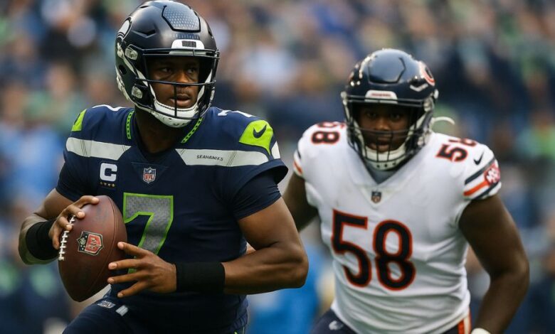 seahawks vs chicago bears match player stats